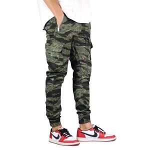 Hyper Denim Wood Tiger Combat Cargo Pant